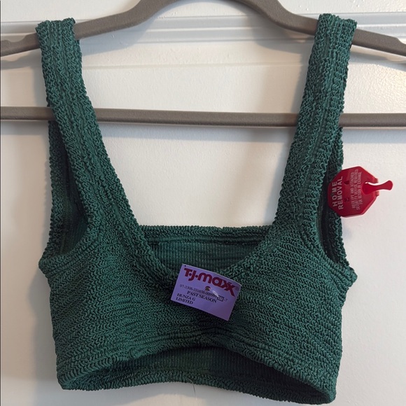 Hunza G Emerald Textured Bikini - Picture 6 of 6